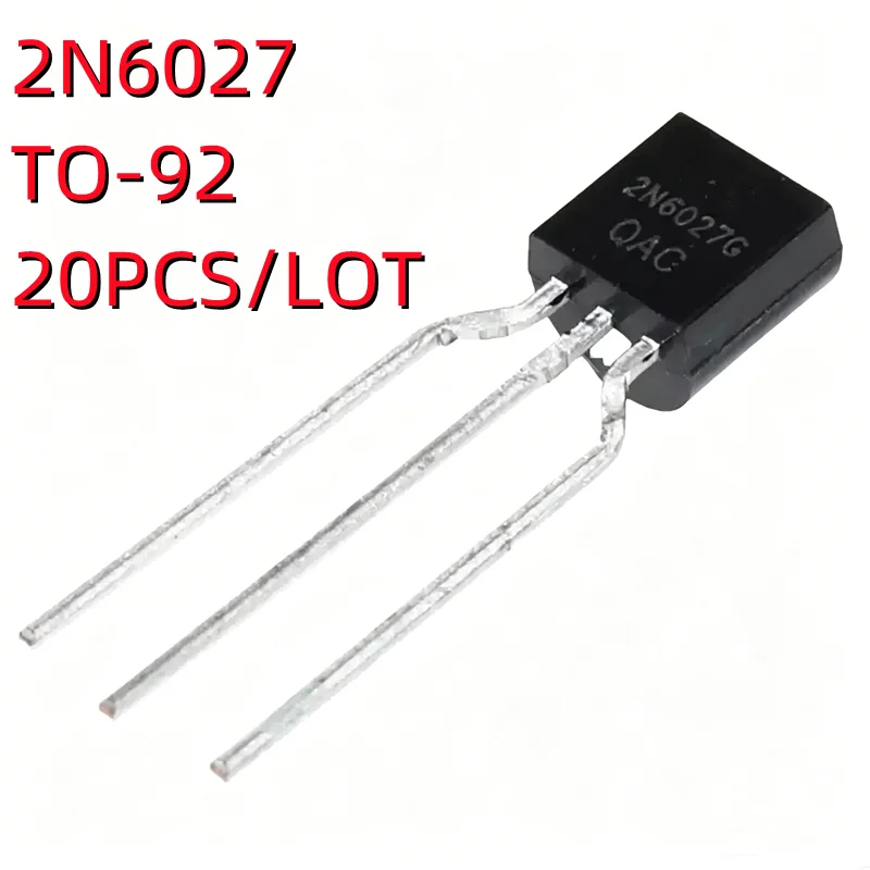 20PCS/LOT 2N6027 6027 TO-92 TO92 Transistor New original  In Stock
