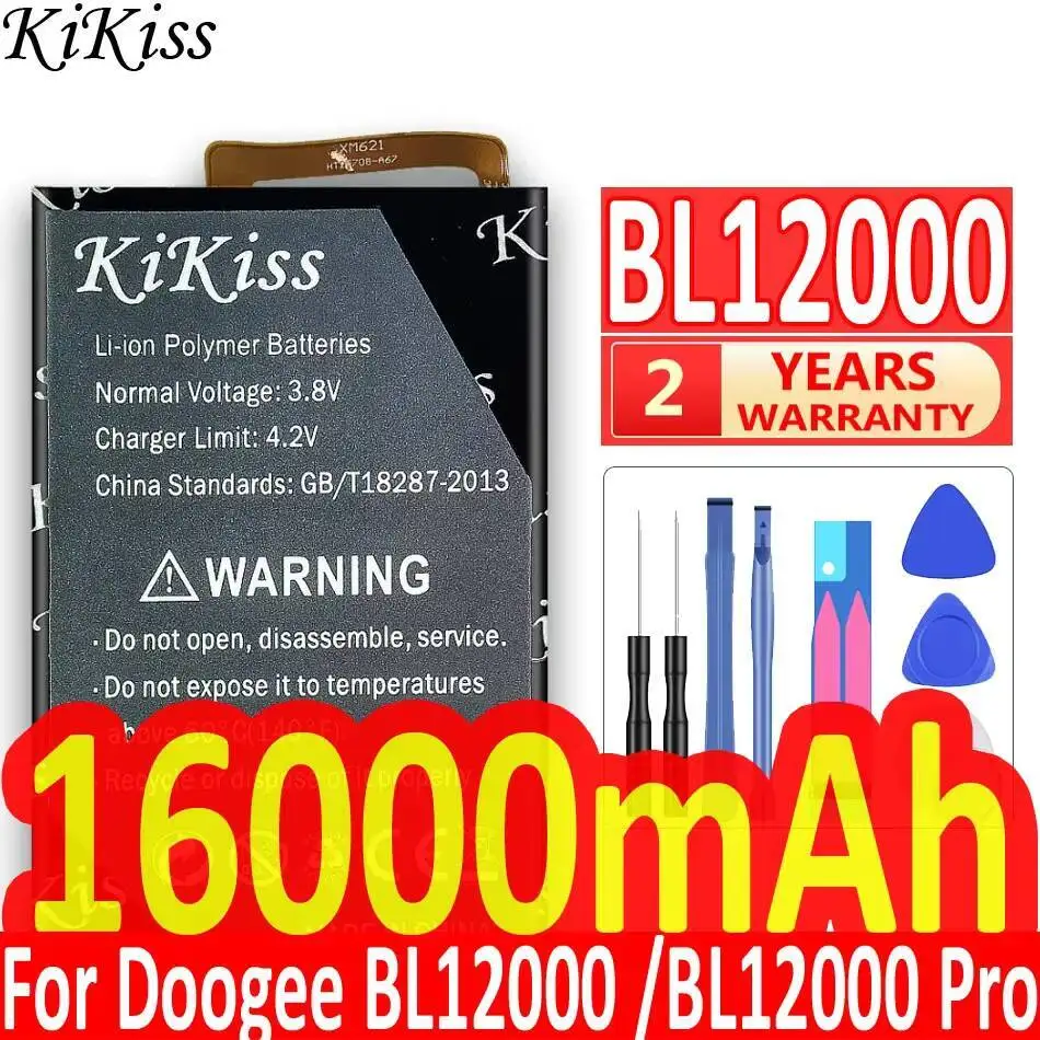 

Надежный источник питания 16000 мАч для аккумулятора мобильного телефона Doogee BL12000 Pro