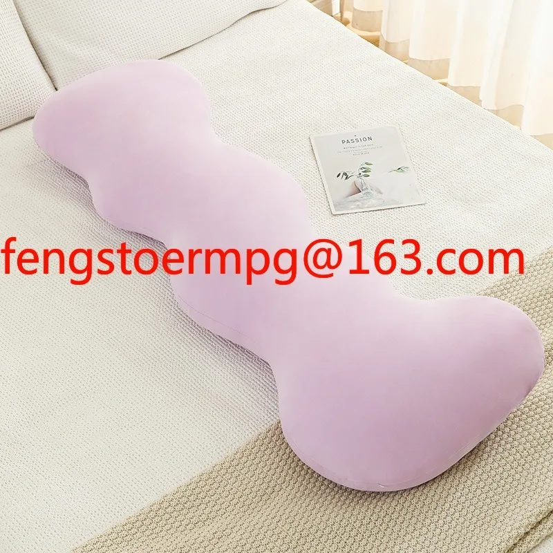 Long Pillow Girls Sleeping Pregnant Women Side Sleeping Leg Clamp Long Pillows Can Be Detached and Washed Home Textile