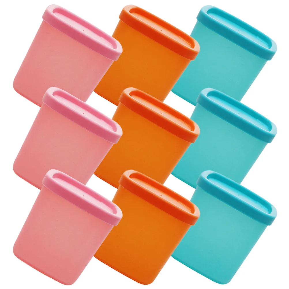 9 шт. пищевые контейнеры 230 мл герметичная коробка розовый 6 8x6 8 см кухонные принадлежности фрукты кухонные принадлежности для хранения закусок