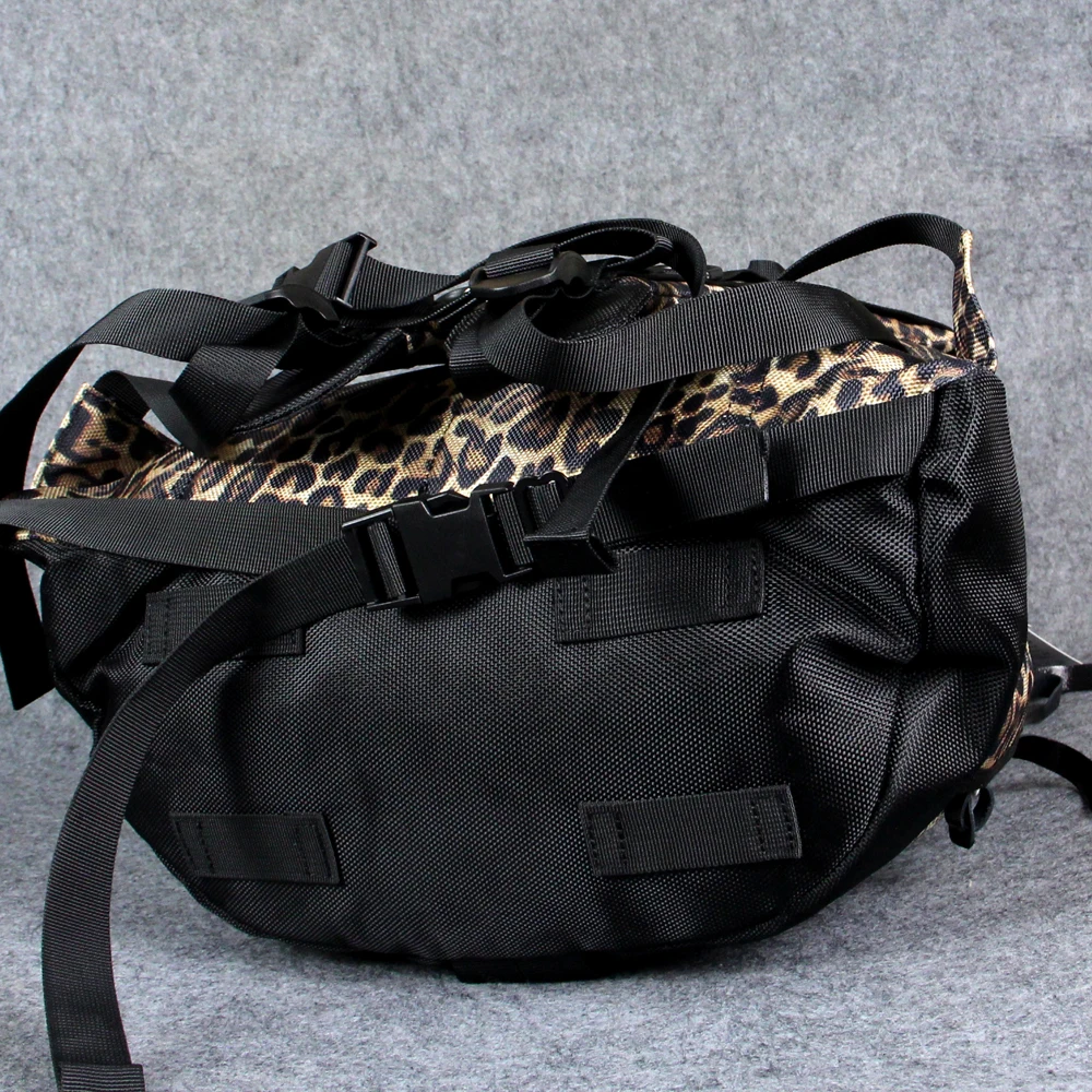 Leopard Golf Backpack, Multi-Compartment Storage for Sports & Leisure, Unisex Fashion-Forward Rucksack