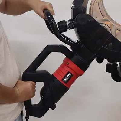 

Бесщеточная электрическая кольцевая пила с глубиной реза 290 мм, портативная машина для резки бетона