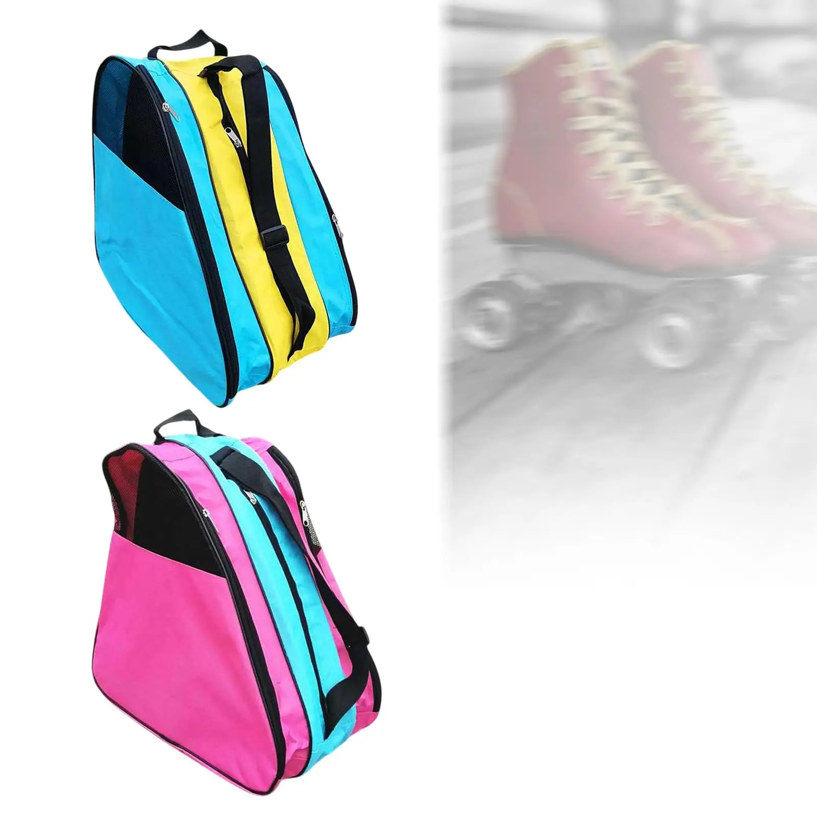 

Roller Skate Bag Skating Shoes Bag for Outdoor Inline Skates Quad Skates
