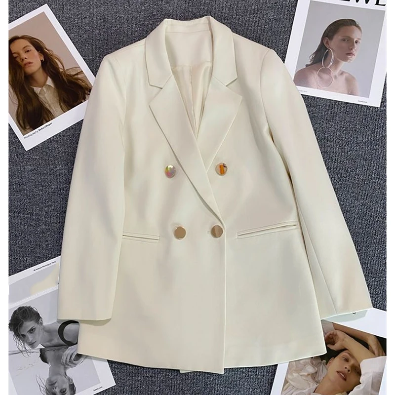 

Spring Autumn New Suit Jacket Women's Korean Casual Loose Office Ladies Blazer Tops Fashion Temperament Elegant Blazer Coat