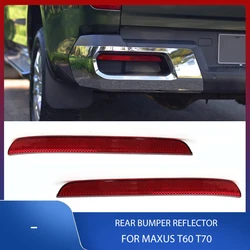 Rear Bumper Reflector Turn Signal Fog Light Brake Lamp Parking Warning Taillights For Maxus T60 T70 T90 Car Accessories