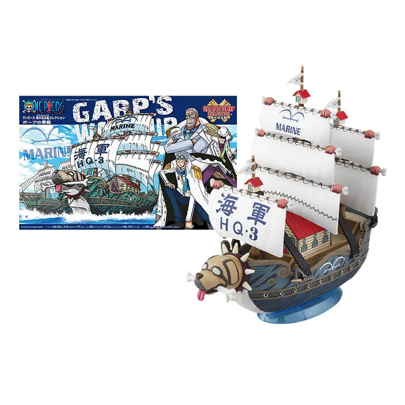 

Bandai Assembled Model ONE PIECE Merry Road Flying Thousand Sunshine Wanli Sani Static Figure Boys Toy