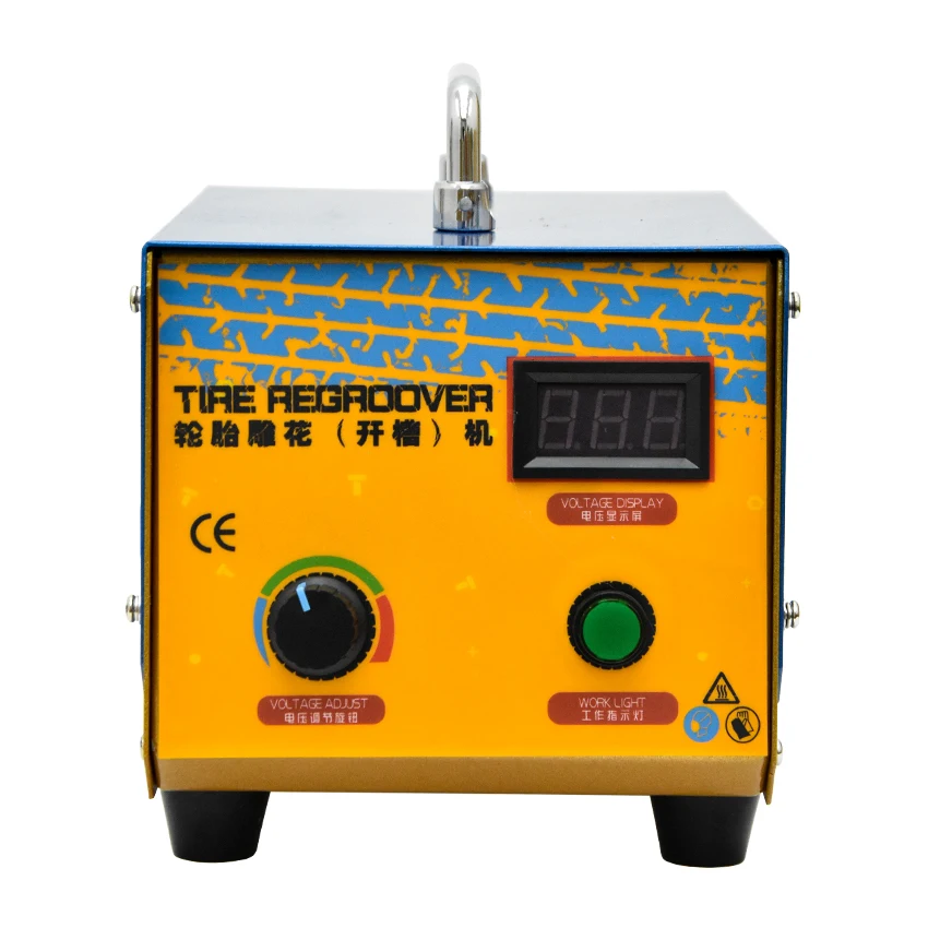 1KW Digital Tire Regroover Tire Rubber Engraving Machine Truck Car Rubber Tyres Grooving Electric Rubber Cutting power Machine