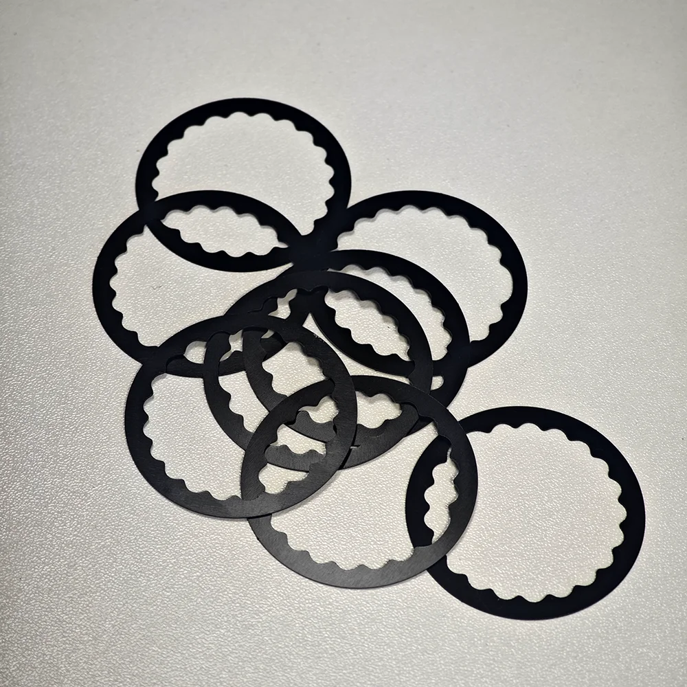 Aluminiumlegierung 7075-T6 Kurbelscheibe Dicke 0,5 mm für SHIMANO Direct Mount Kurbel Einstellen Kettenblatt Offset Fahrradteile – Detail 9