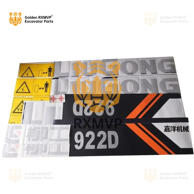 For Liugong Sticker906d 907 908/915/920/922/925/930/936dStickers for entire car body Excavator Parts