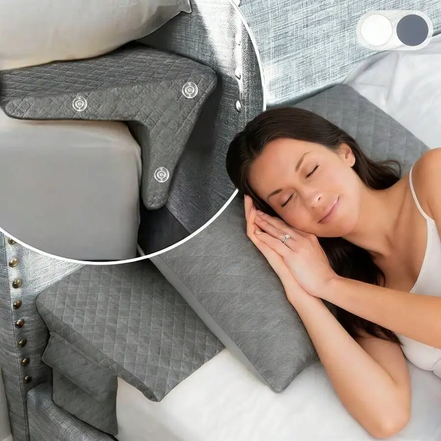 Bed Wedge Pillow For Headboard Gap Up To 7