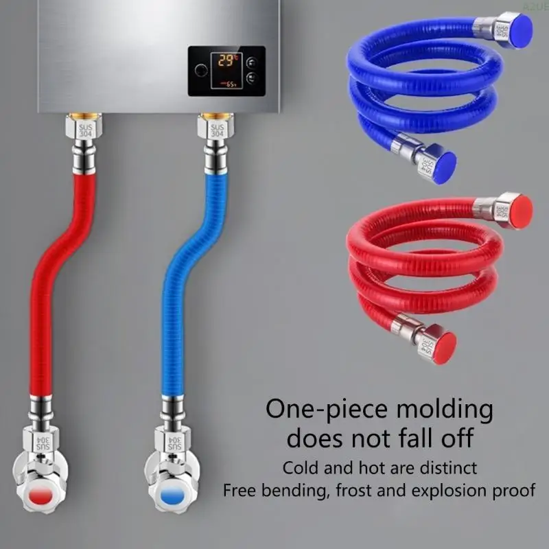 A2UE ACCIAIO IN ACCIAIO IN ACCIAIO IN ACCIAIO ACCIATUZIONE ORGATTO CONNETTORE IN ACQUA CALDO O FREDDO