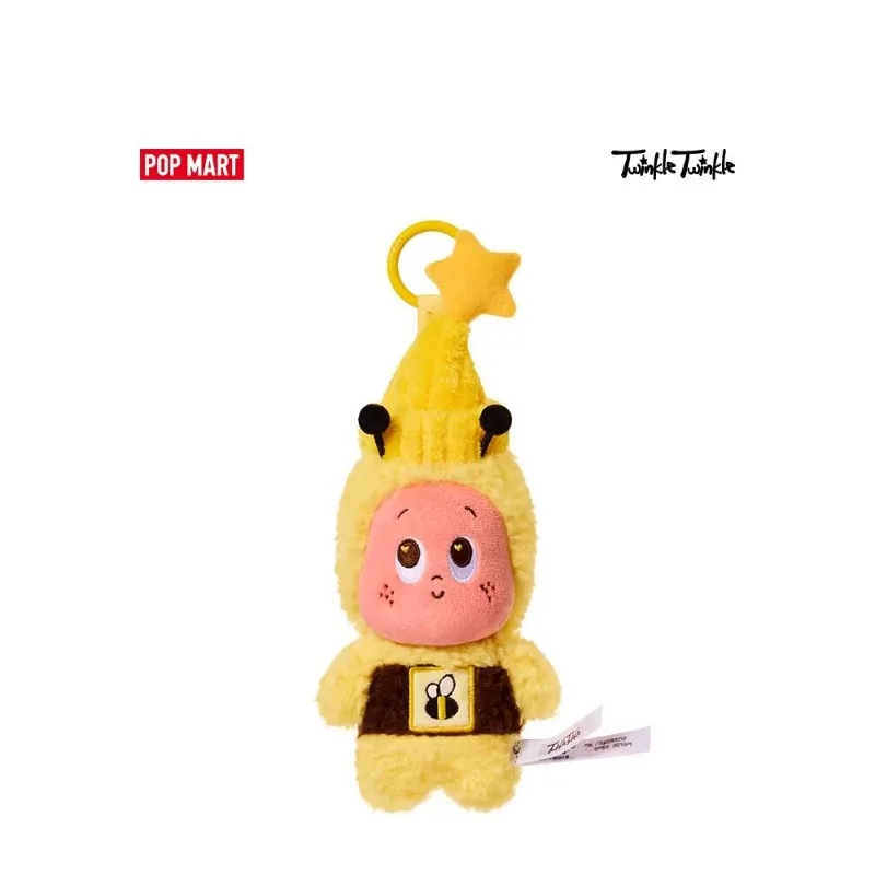 

POPMART POP MART Серия Star People: Добро пожаловать на Луну - Плюшевый брелок-подвеска Honey Plush Tide Play