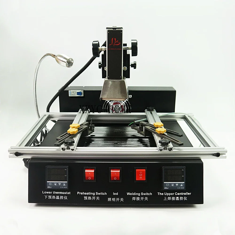 1900W IR Bga Machine LY M770 Rework Station Soldering 220V 2 Zones Manual Operation