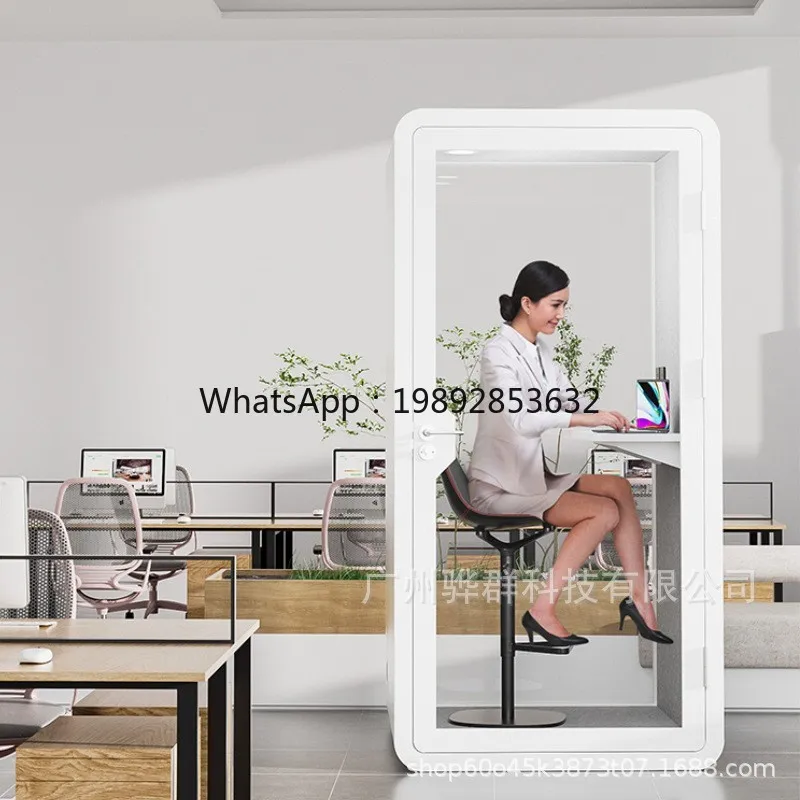LYY Mobile Phone Booth Silent Room Live Streaming Office Meeting  Sleep Cabin Learning Interview Soundproof Room