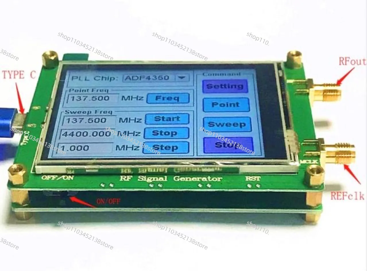 

35-4400M Full Touch Screen Signal Source