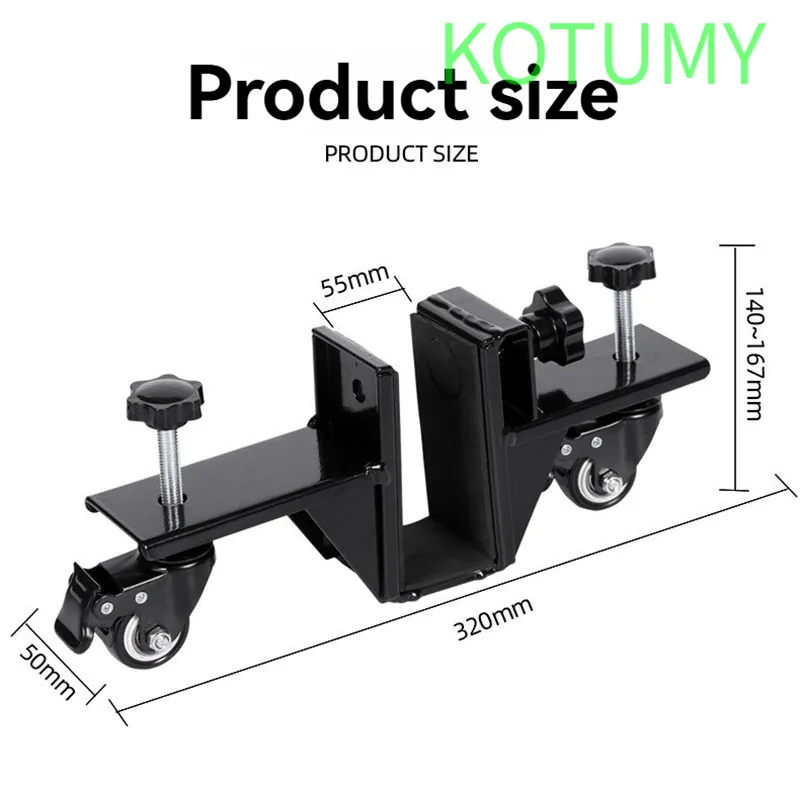 Door Installation Dolly Door Panel Handling Trolley 360º Rotation Translating Roller Heavy Duty Door Panel Trolley Board Dolly