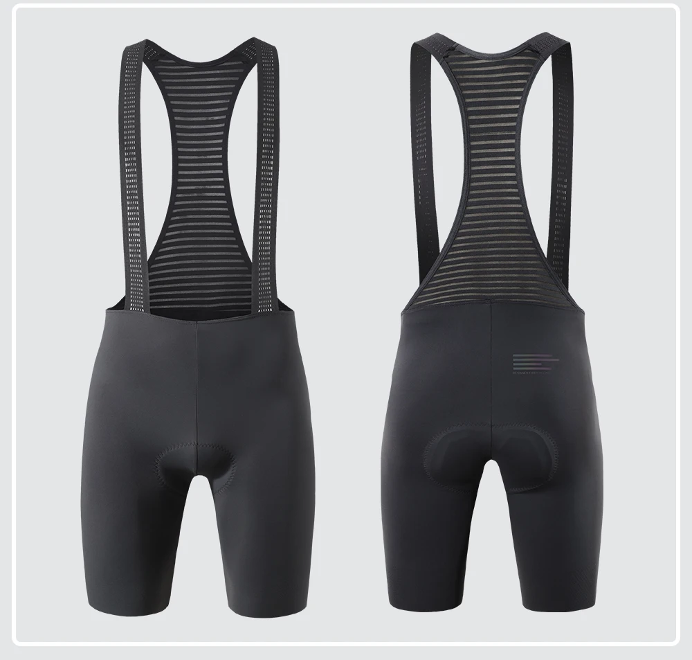 RION Herren Radsport-Trägerhose MTB-Tights Nahtlose Profi-Fahrradbekleidung Trägerhosen Italienische Dolomiti-Polsterung Rennrad-Ausrüstung – Detail 19