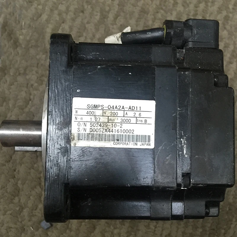 

Working SGMPS-04A2A-AD11 AC SERVO MOTOR Spot