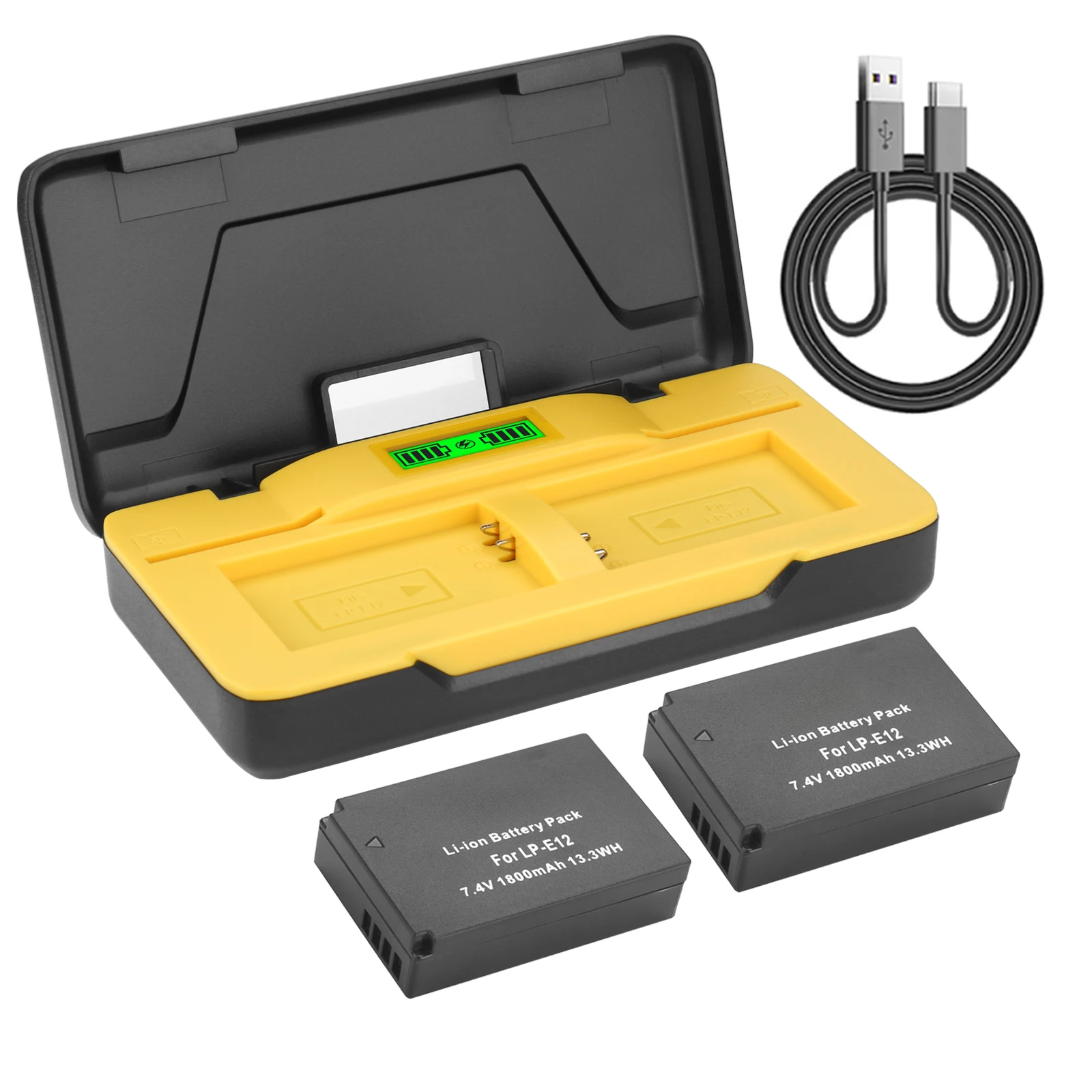 7.4V 1800Mah LP-E12…