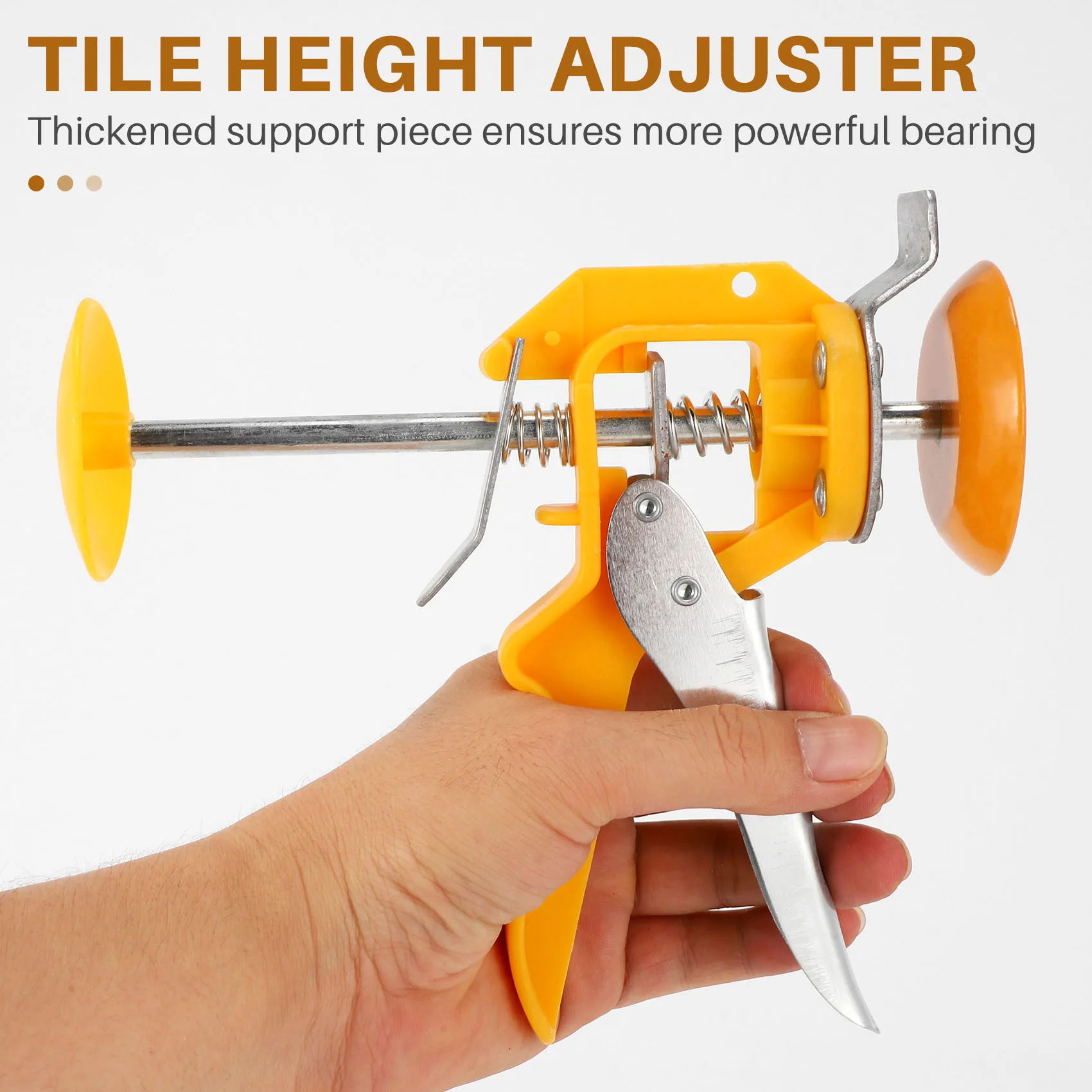 

2025 Trend 2Pcs Tile Leveling System Leveler Wall Tile Paving Locator Tool Clip Floor Installation Tile Alignment Tools