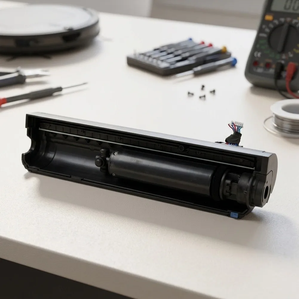 エコバックスt90-t90-proロボット掃除機用1ピースローラーブラシモーター交換部品、強化された清掃アクセサリー