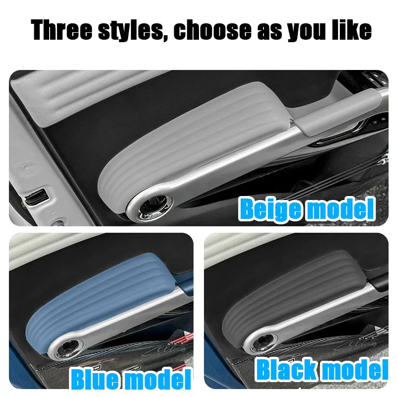 BYD ATTO3 silicone door armrest cover door storage box silicone material screen storage box interior modification accessories