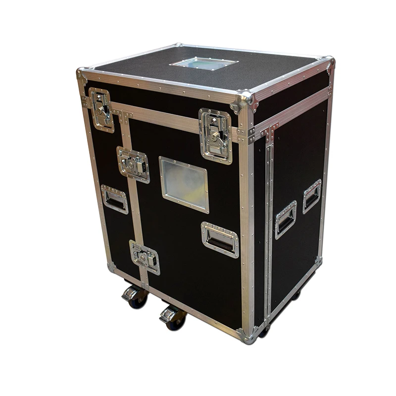5 Drawers Backline Tool Flight Case With 3u Rack Space and Power
