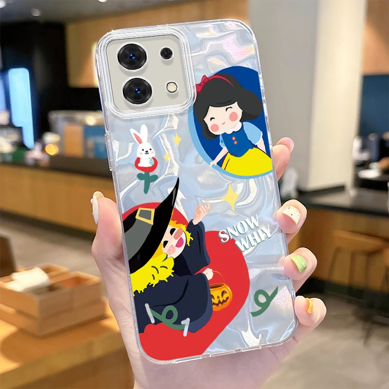 Disney Princess Shine Camlet Case for Xiaomi Redmi Note 13 12 Pro Plus 12S 11S 5G 11 10 9 4G 13C 12C 10C 9C A3 A2 A1 Hard Cover