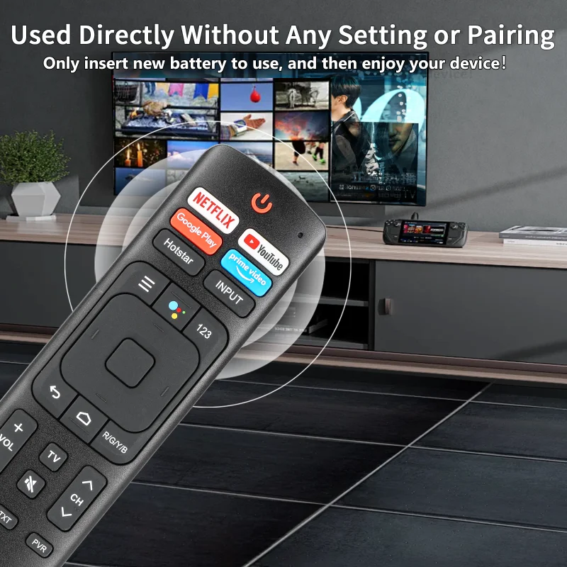 ERF3I69V For Hisense Remote Control, For Hisense ERF3A69 ERF3B69 ERF3I69H ERF3A69S ERF3B69S ERF3N69H ERF3F69V