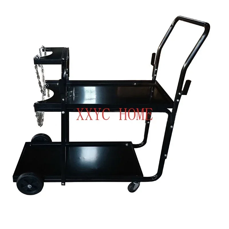 Argon Arc Welding Electric Welding Machine Tool Cart Trolley Multifunctional Storage Shelf Layer Repair Mobile Workshop