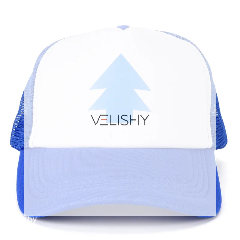 Men Trucker Baseball Cap Pine Tree Dipper Gravity Fall Mesh Hat Adjustable Women