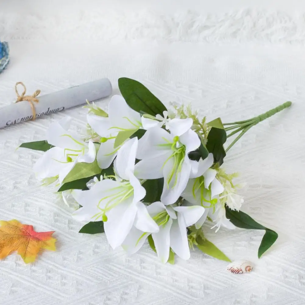 1Pc Fashion Fake Flower Easy to Care Flower Arrangement Exquisite Everlasting Artificial Flower