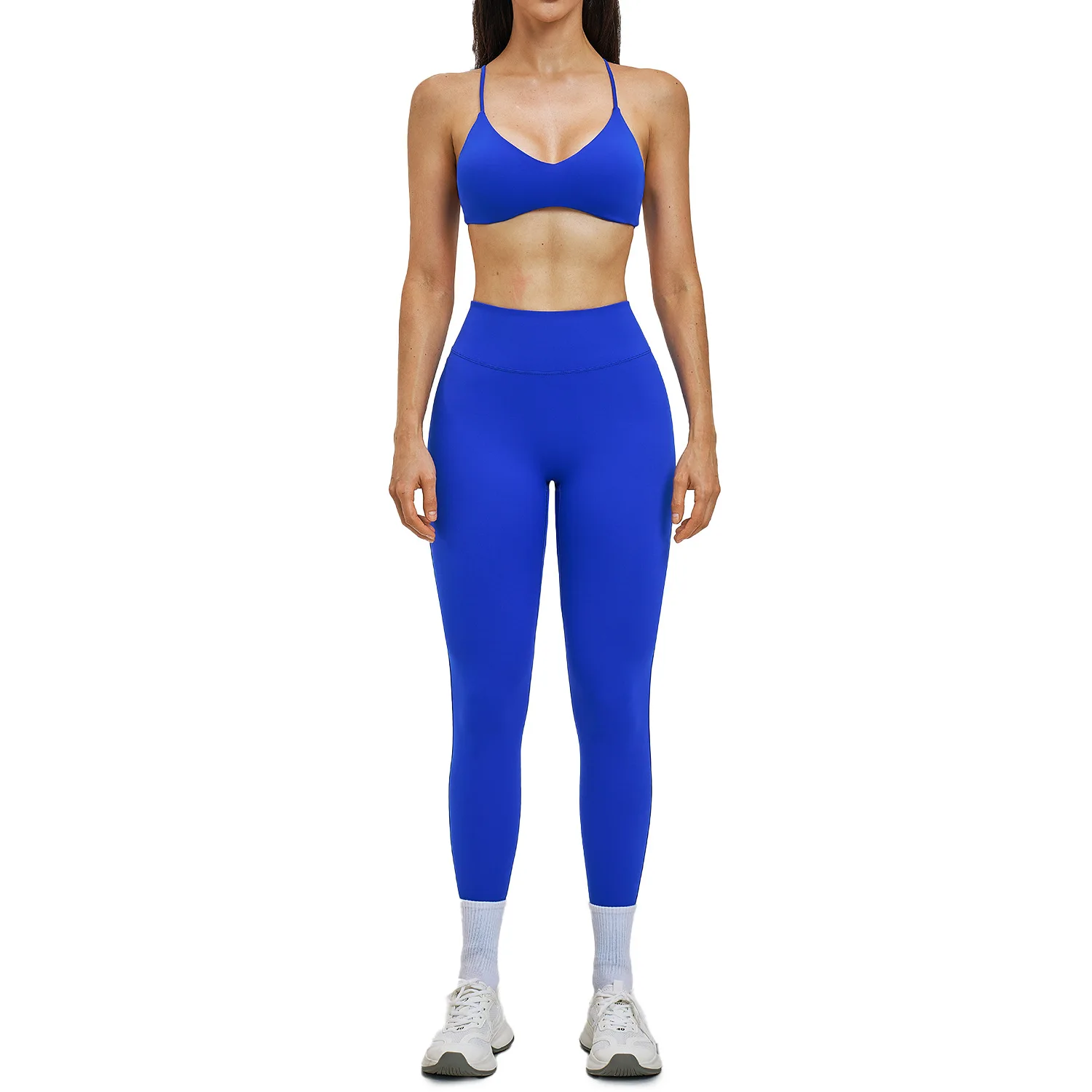 

Maxdutti Sports Sanding Set, Beautiful Back, High-end Fashion, Yoga Clothes, Running Exercise Fitness Clothes Two Piece Set Wome