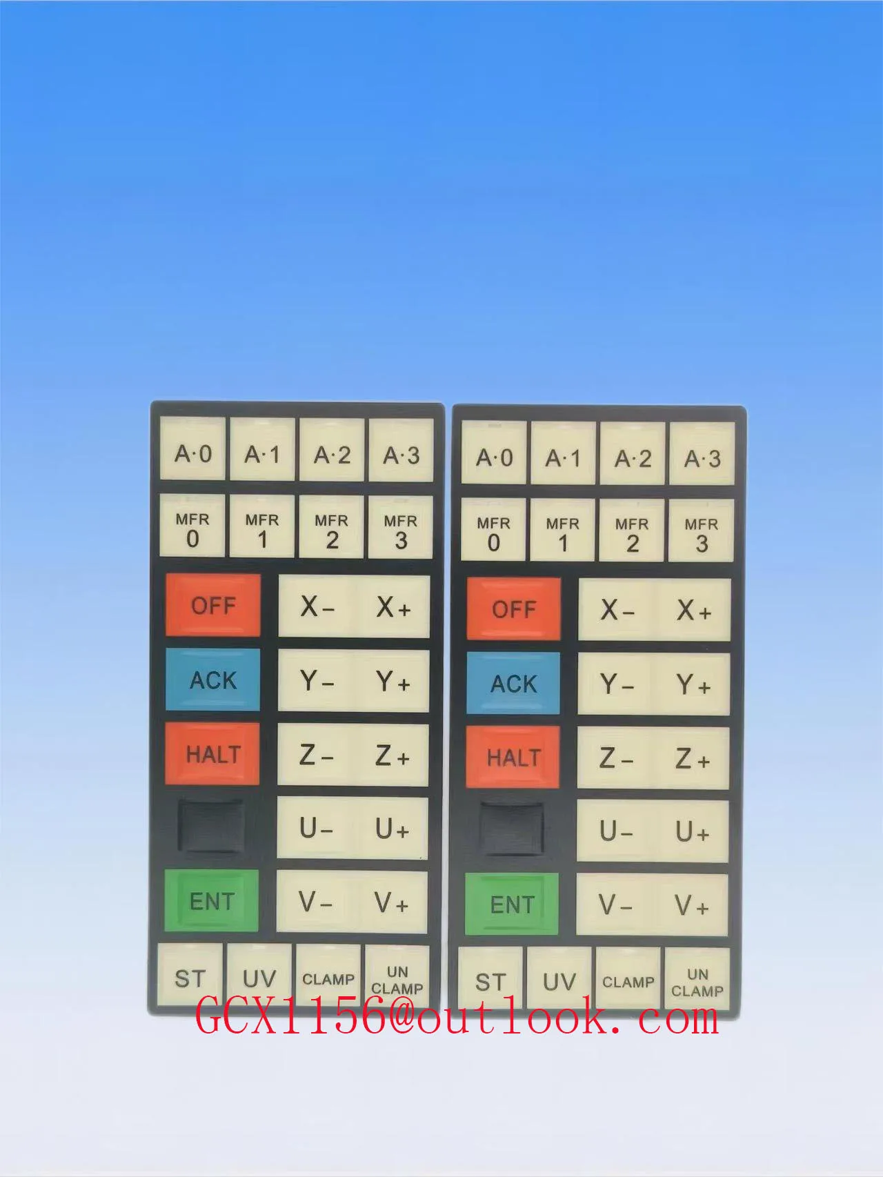 Keyboard panel Operation Control panel Button film Hand control box film for Sodick EDM Machine