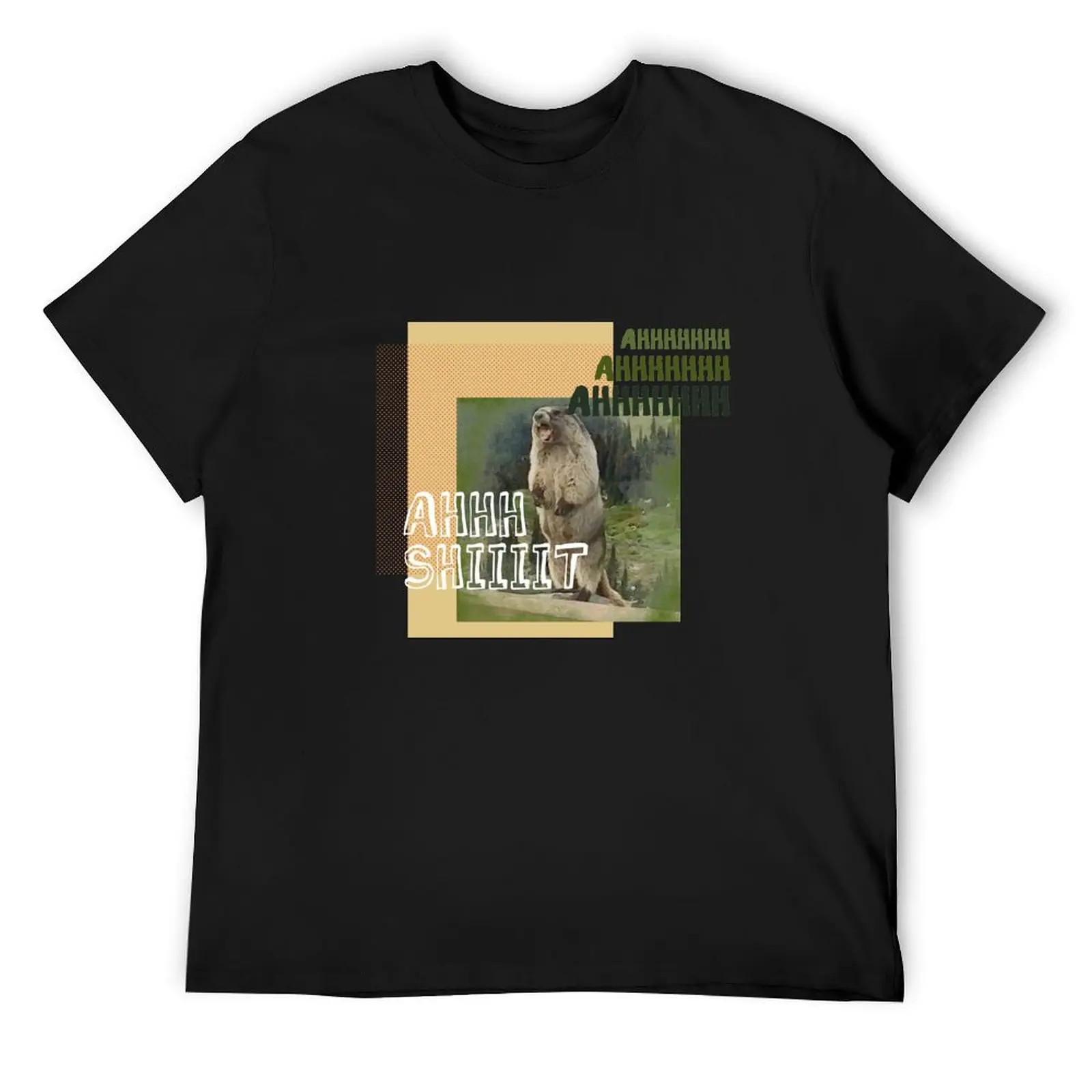 

screaming mountain marmot T-Shirt heavyweights affliction shirts vintage anime shirt graphics t shirt for men
