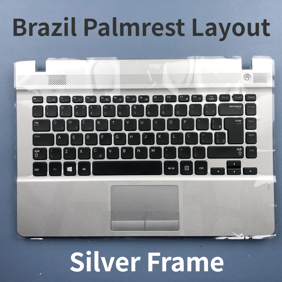 teclado palmrest brasil para samsung np270e4v 270e4e 275e4v 300e4e serie 2470ev ba7504435k layout br 01