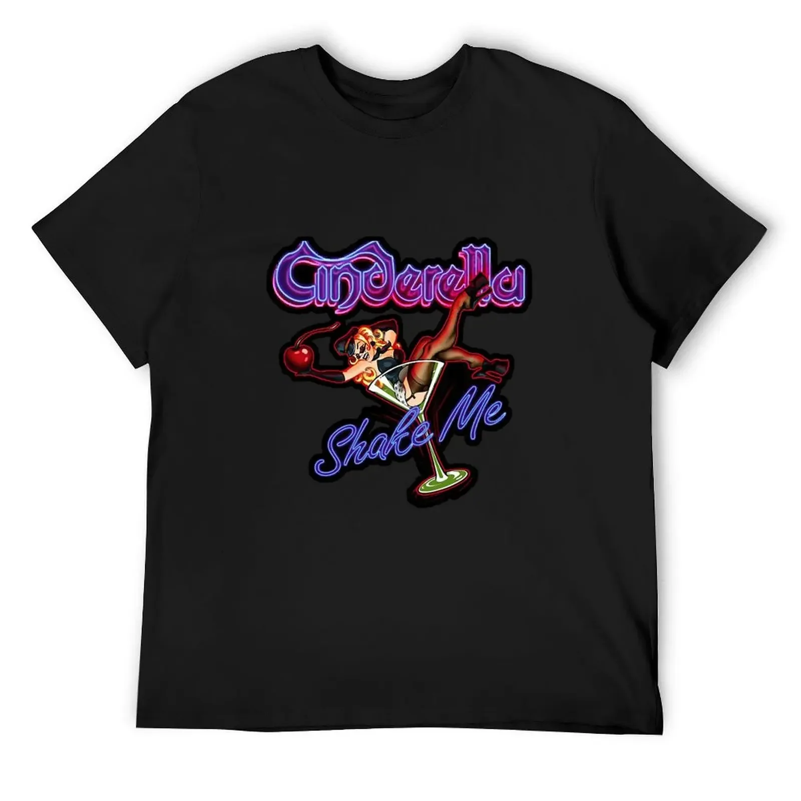 Vintage Just A Girl Who Loves Cinderella Rock Band T-Shirt blanks street wear custom shirt tees workout shirts for men