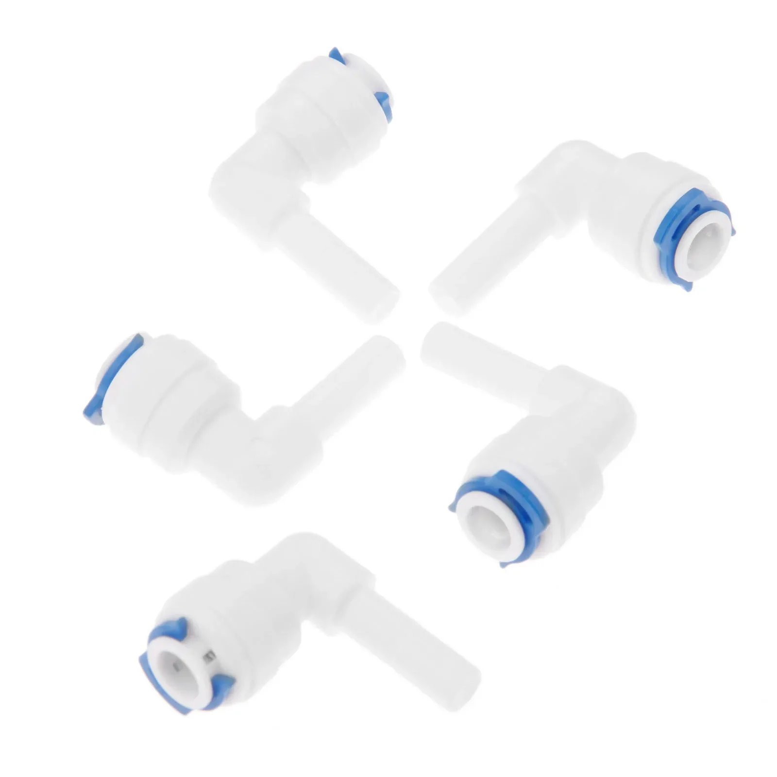 5Pcs RO Water Filter Elbow Quick Connect Fitting 1/4