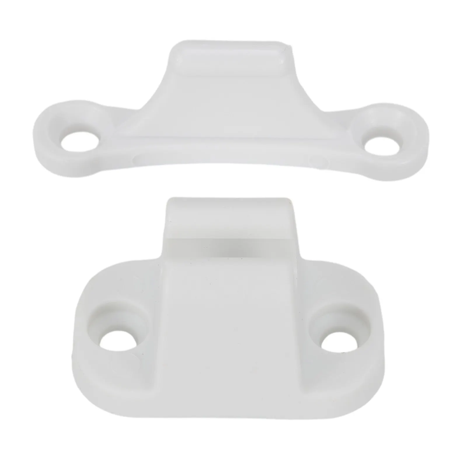 Set White Nylon Door Retainer Catch For Caravan Motorhome RV Accessories T Shape Door Stopper Clip Holder Car Positioning Buckle