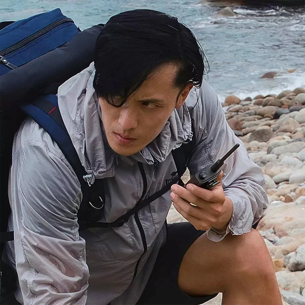 Original Xiaomi Walkie Talkie 2 UV Dual Band Radio 5W IP65 Waterproof 5200mAh 13 Days Long Standby Interphone Location Share