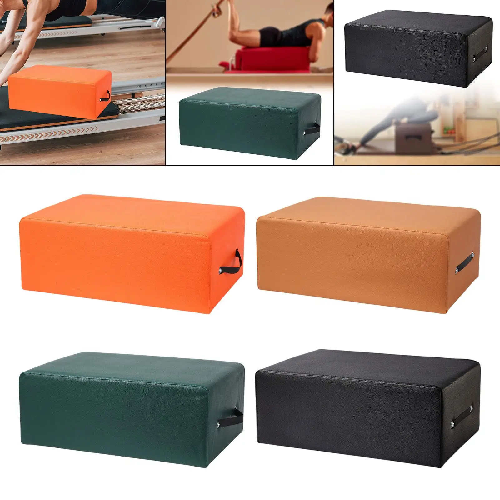 

Pilates Reformer Sitting Box for Exercise Balance Body Stamina Stretching