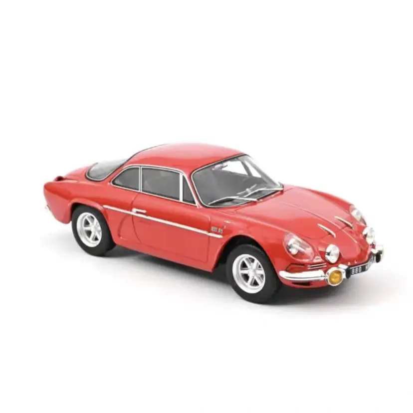 Die-cast 1:18 Scale Renault Alpine A110 1600S 1969 Simulation Alloy Car Model Fans Collection Home Decoration Metal Ornaments