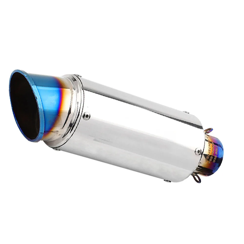 Motorcycle Exhaust Tail Tube Kit Universal 51MM/60MM Interface Escape Muffler With DB Killer For Z400 duke1290 pcx160 nmax155