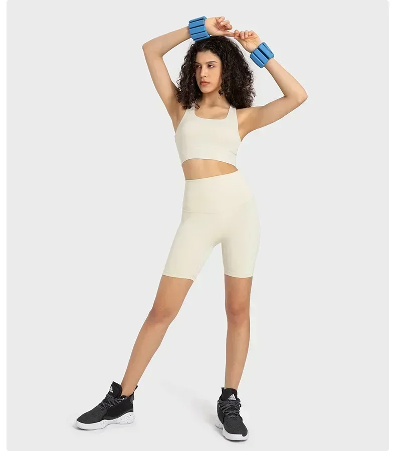 Sutiã esportivo respirável de limão para mulheres, Top cropped nu, Bralette para academia, Yoga, Roupas esportivas