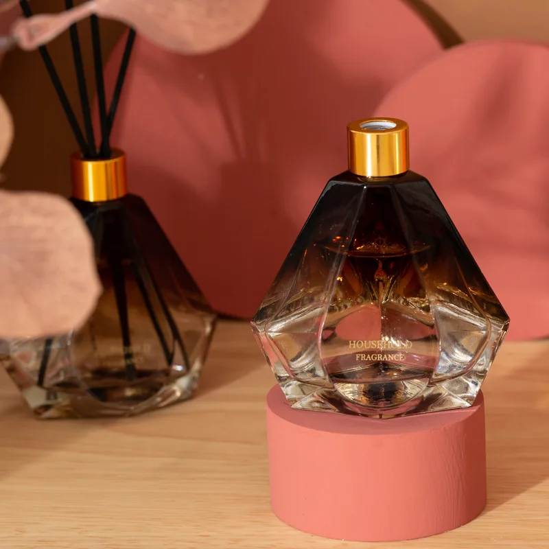 XMSJ Custom‑made Rattan Reed Diffuser, 30‑60 Days Lasting Plant Essential‑Oil Liquid Home Indoor Air Freshener