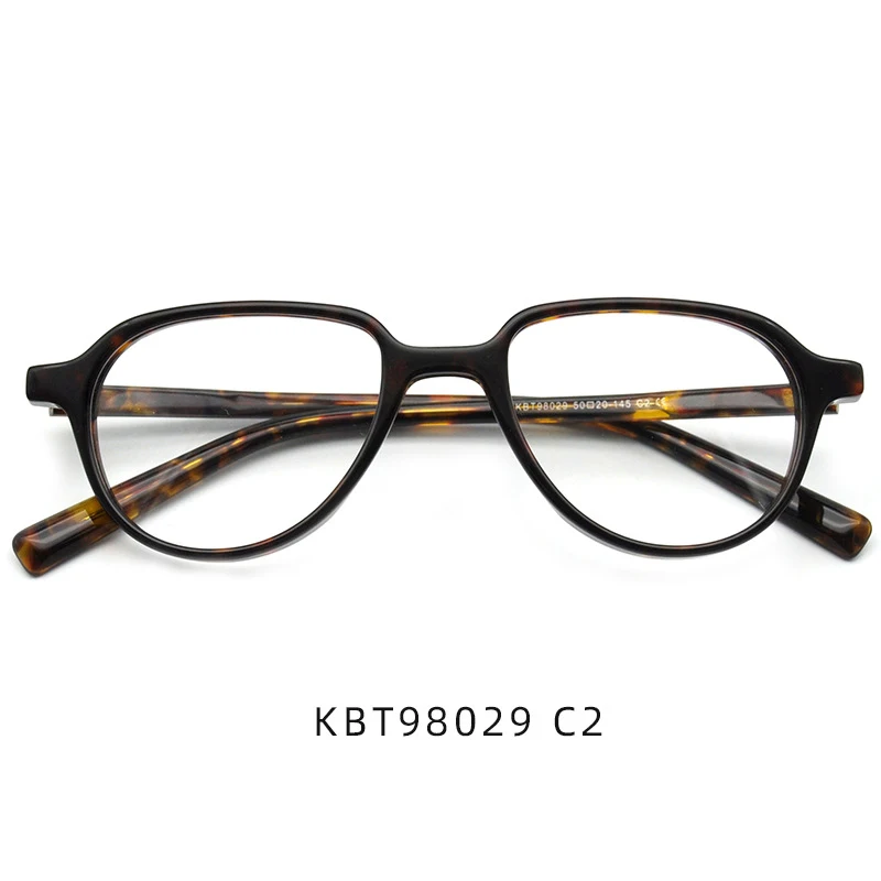 Japan Luxury Brand Designer Men's Vintage Aviation Style Acetate Frame Eyeglasses Women Optical Myopia Oval Lenses Glasses