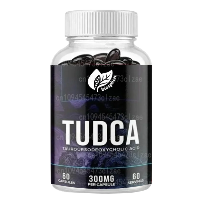 

TUDCA Bile Salts 300mg - Tudca (Tauroursodeoxycholic Acid) Supplement 60 Capsules