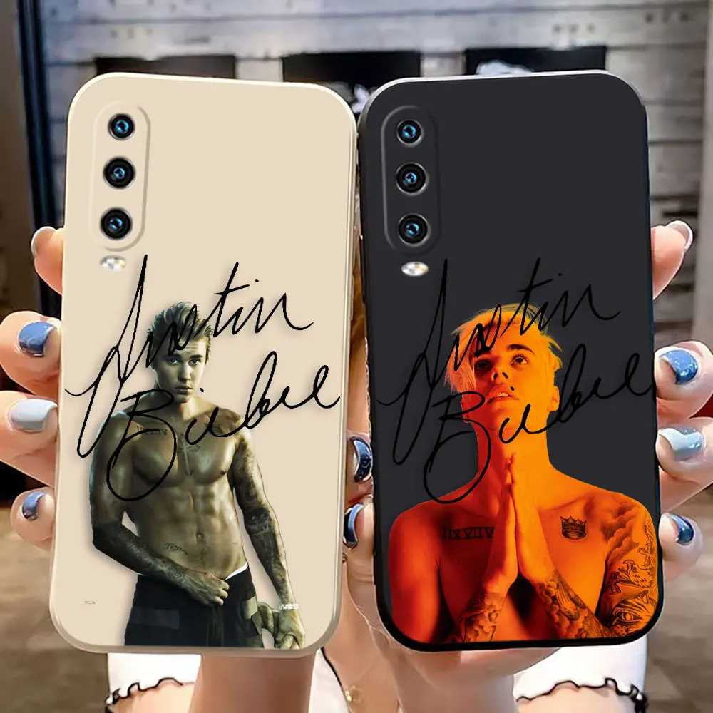 Hot Boy j-Justin b-Bieber Cover Phone Case For Huawei NOVA 3I 4E 7I 6SE 8I 9SE P20 P30 P40 PSMART 20 PRO PLUS 5G Funda