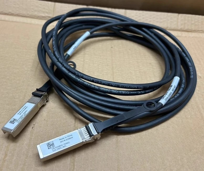 

For DELL 3m SPF + 10G 10 Gigabit copper cable fiber cable support for Intel 520 network interface card switch