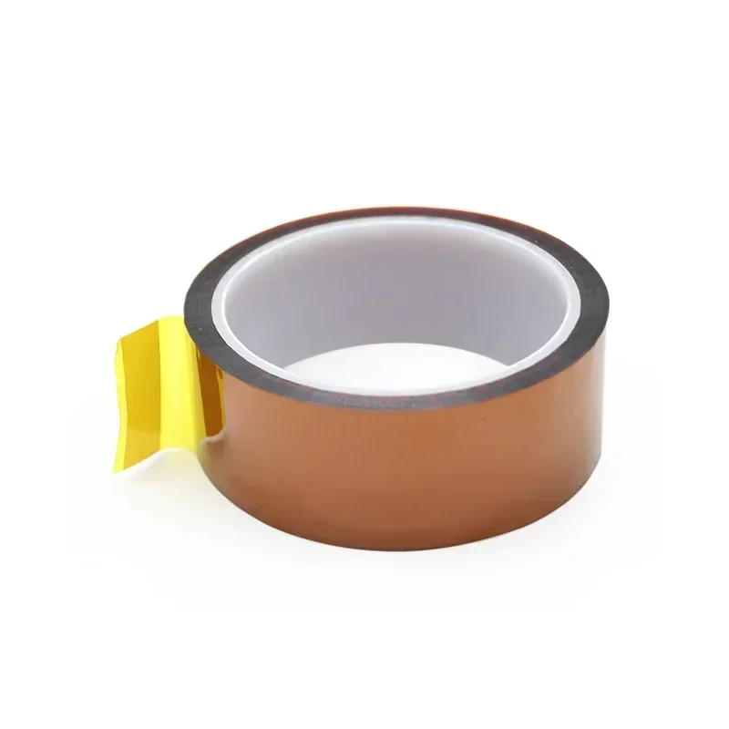 Polyimide Adhesive Tape 33M/Roll High Temperature Heat Resistant Electronic Insulation for BGA PCB 3D Printing Board Protection